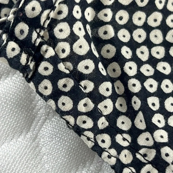 Eileen Fisher Pebble Print V-Neck Shift Sleeveless Dress Pockets Lightweight XL - Picture 11 of 11